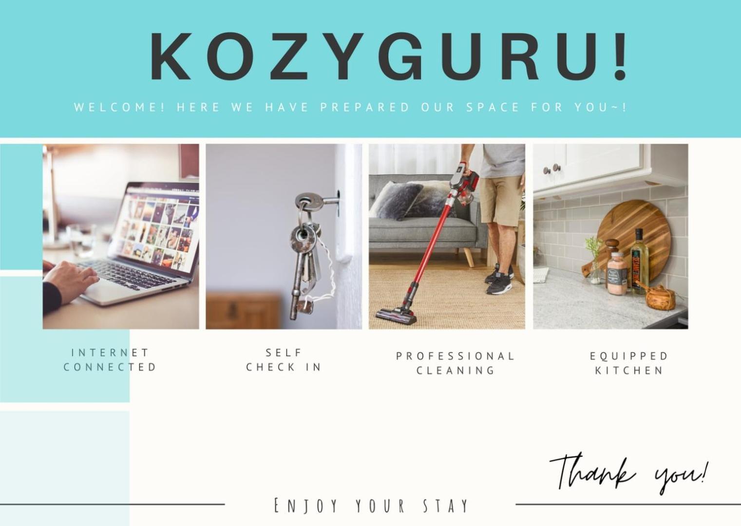 Kozyguru / Cbd 2 Beds / Free Wi-fi *